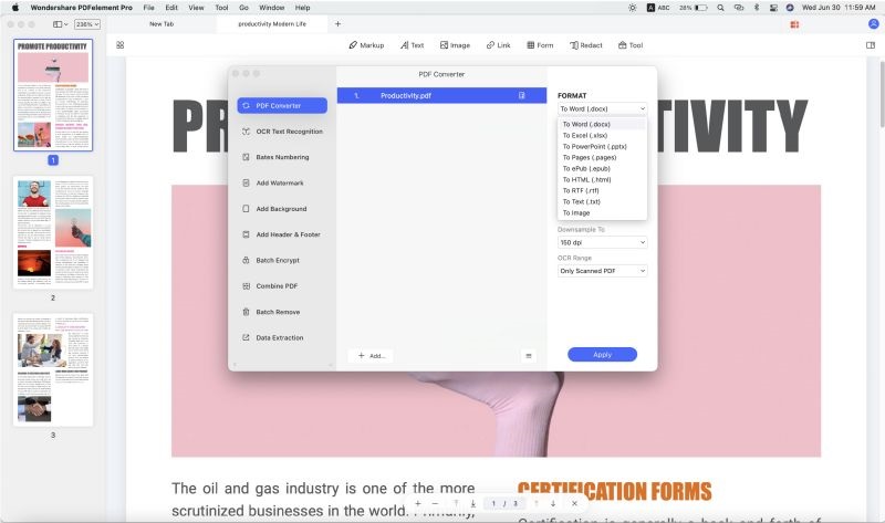 word to pdf converter for mac iskysoft